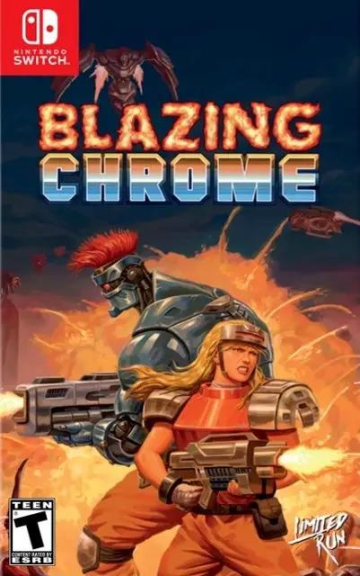 Capa de Blazing Chrome