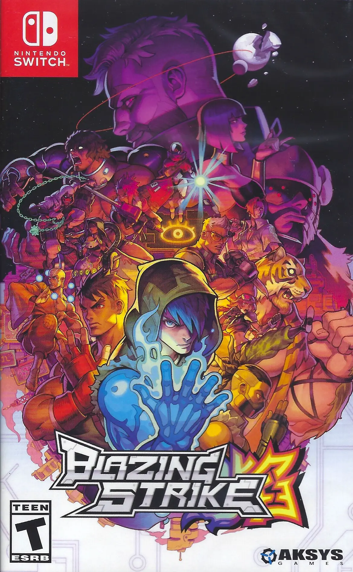 Capa de Blazing Strike