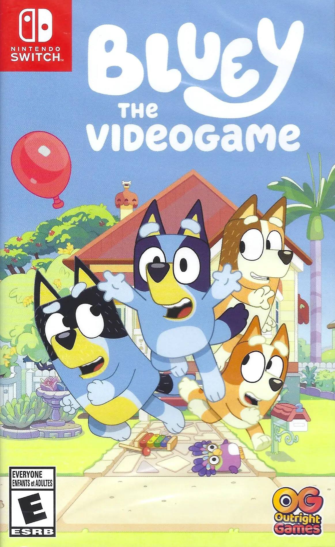 Capa de Bluey: The Videogame