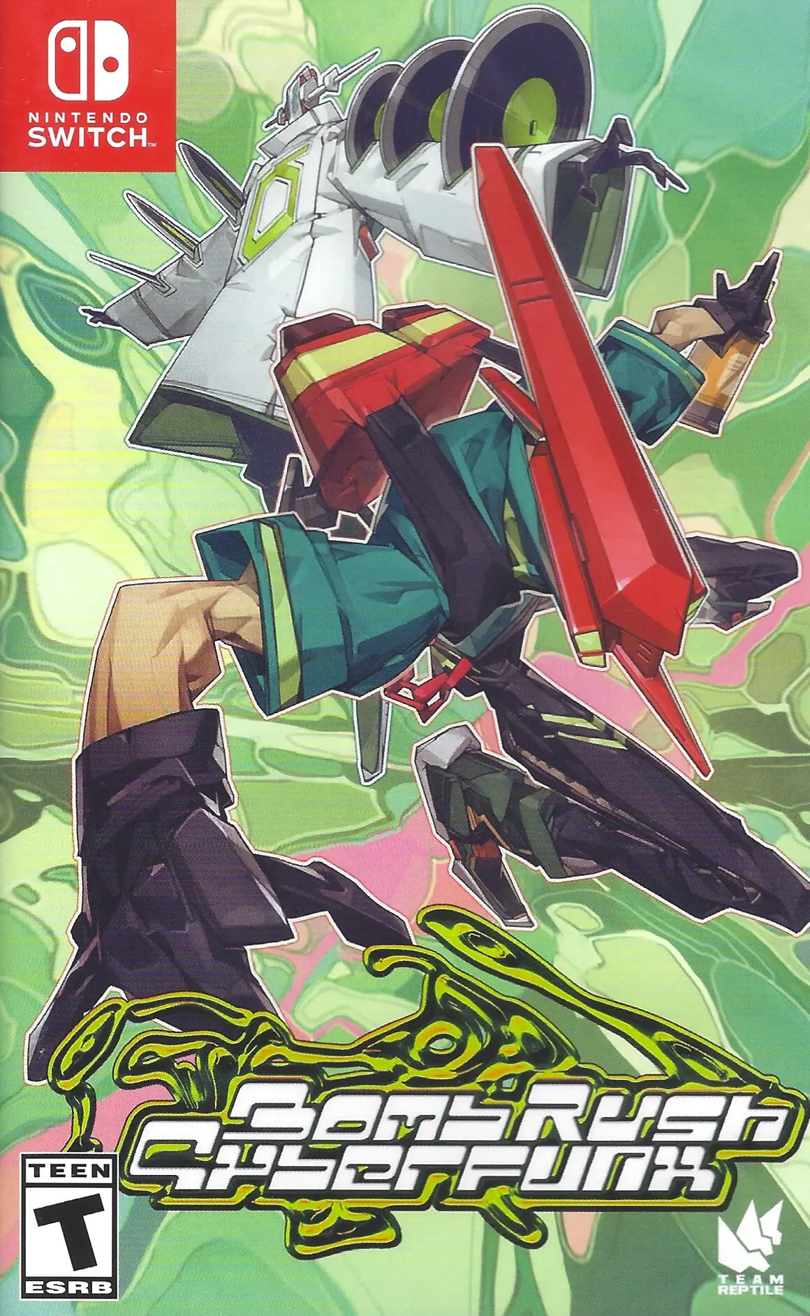 Capa de Bomb Rush Cyberfunk