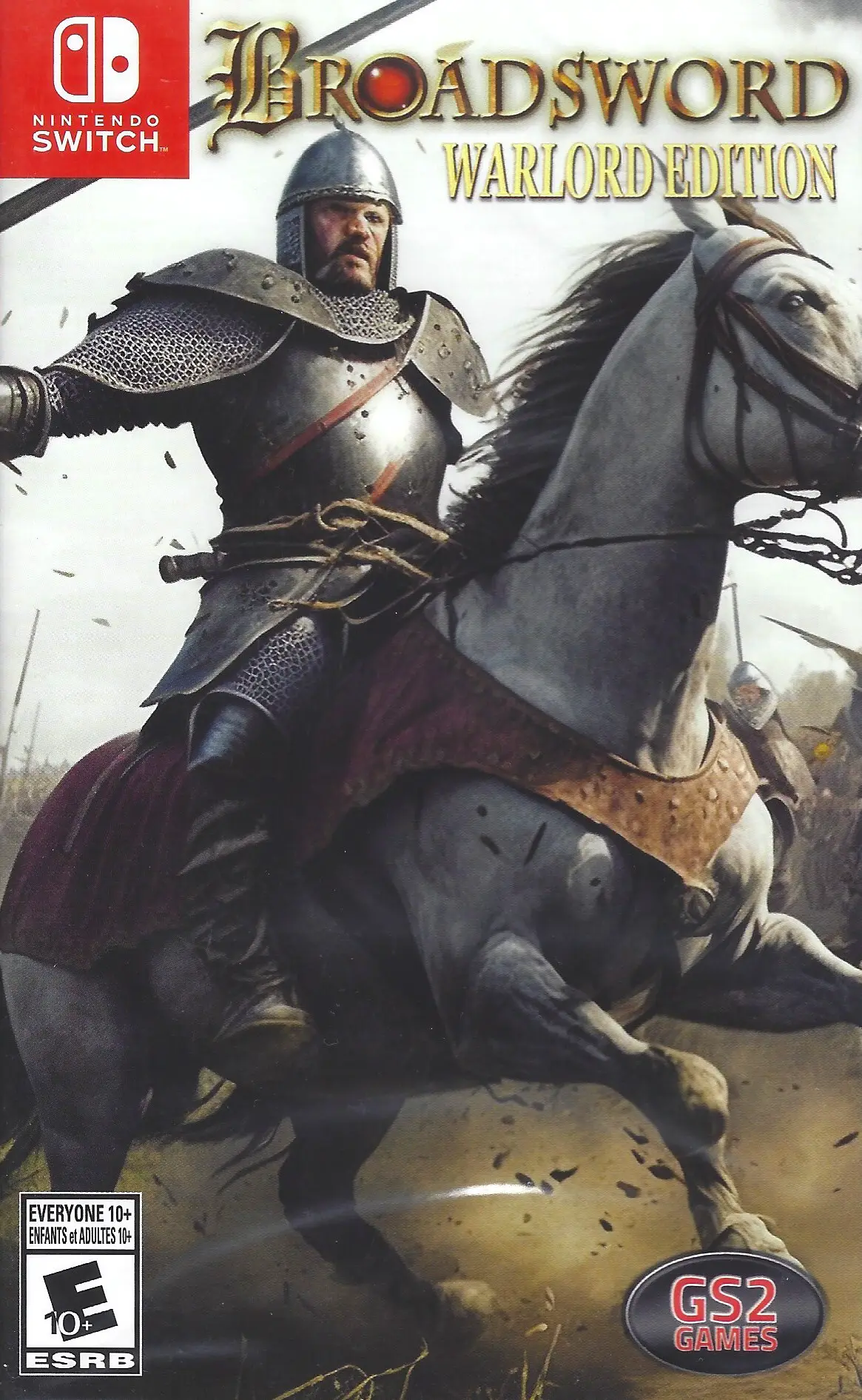 Capa de Broadsword: Warlord Edition