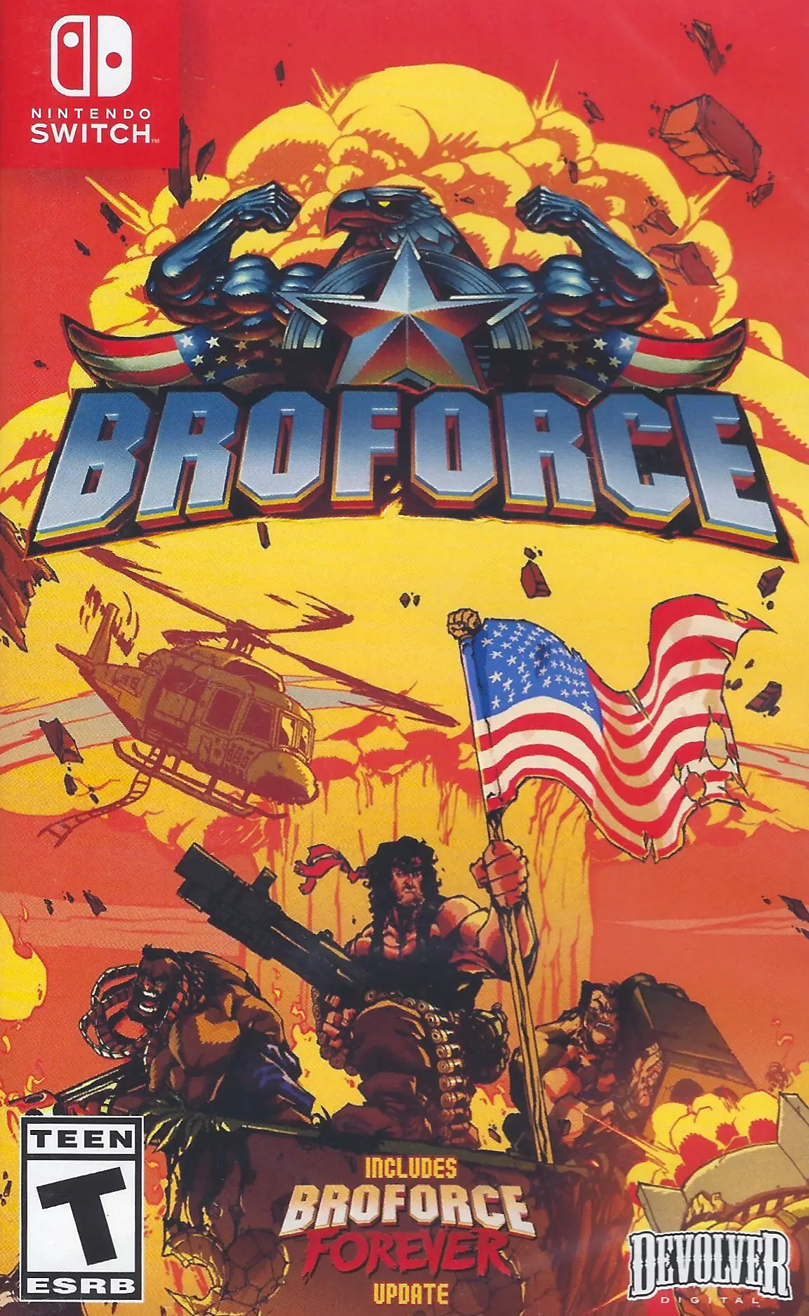 Capa de Broforce
