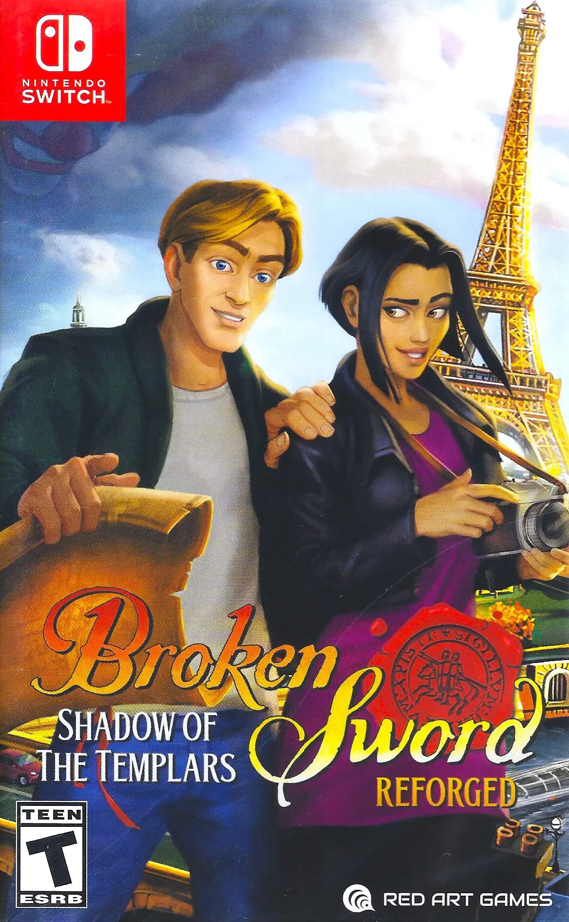 Capa de Broken Sword - Shadow of the Templars: Reforged
