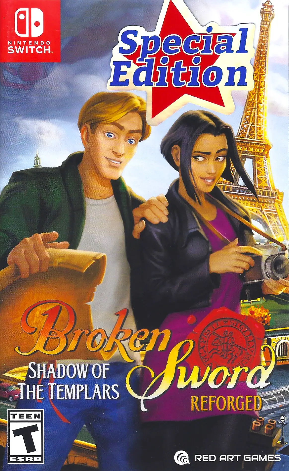 Capa de Broken Sword - Shadow of the Templars: Reforged [Special Edition]
