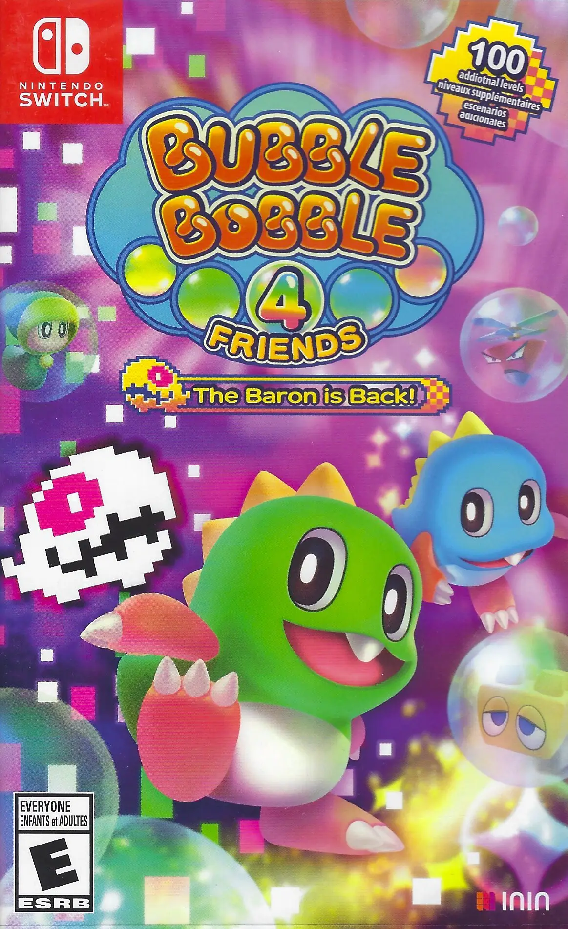 Capa de Bubble Bobble 4 Friends: The Baron is Back!