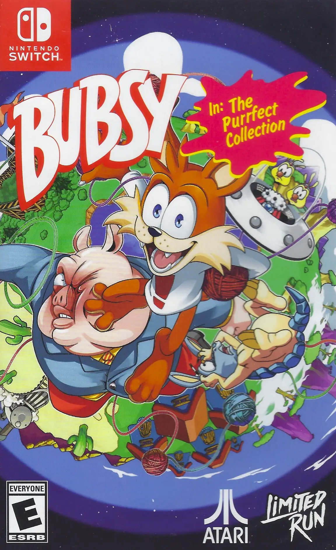 Capa de Bubsy in: The Purrfect Collection