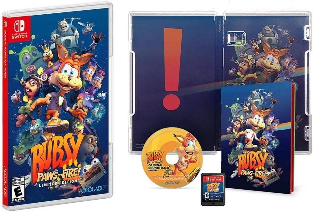 Capa de Bubsy: Paws on Fire [Limited Edition]