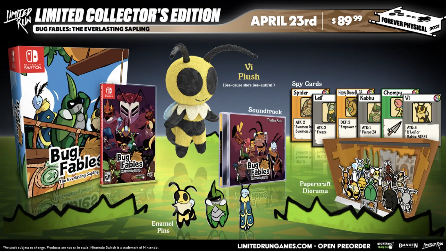Capa de Bug Fables: The Everlasting Sapling [Collector's Edition]