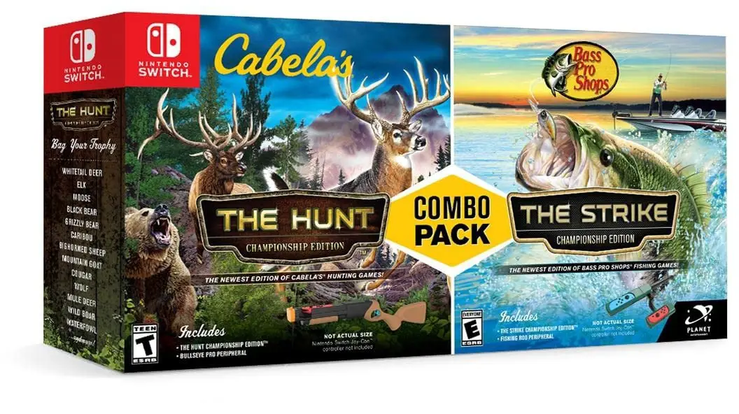 Capa de Cabela's The Hunt & Bass Pro Shops The Strike Combo Pack