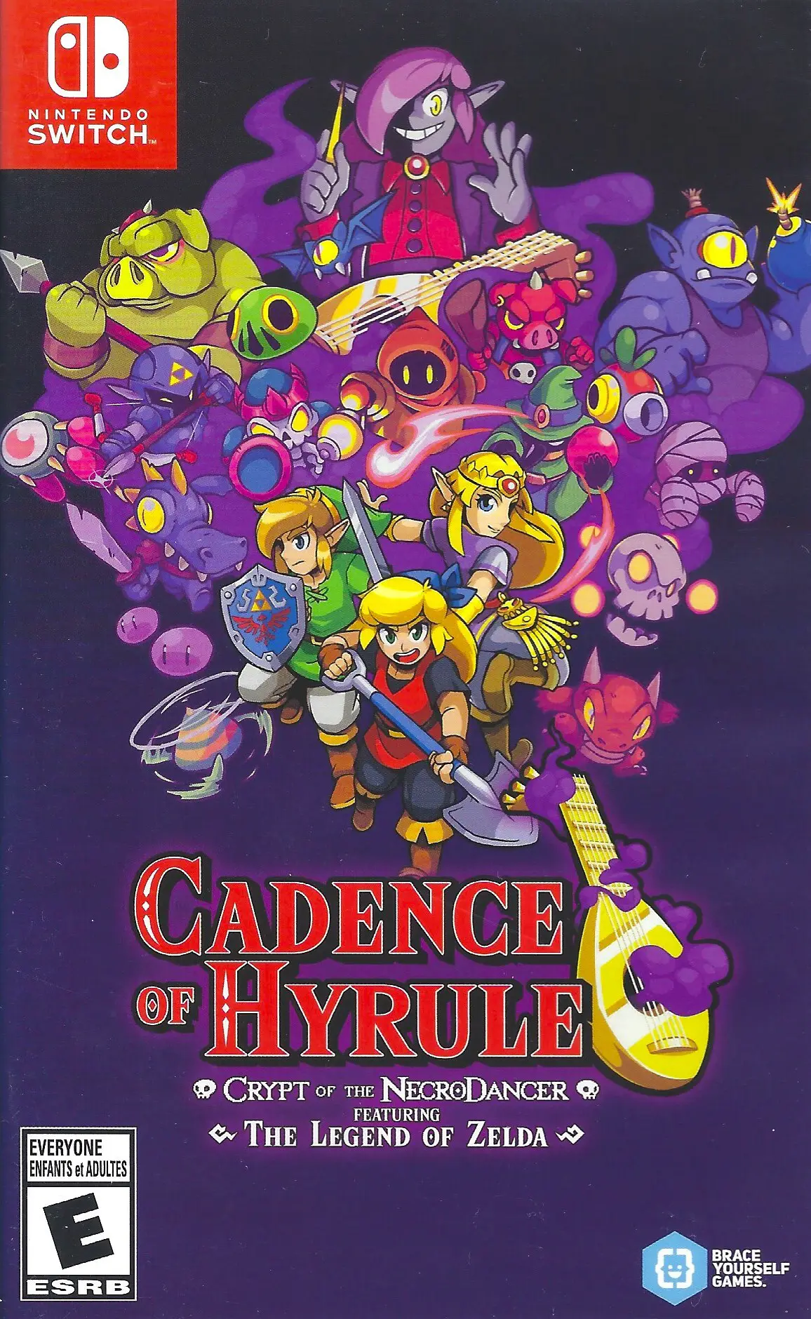 Capa de Cadence of Hyrule: Crypt of the NecroDancer featuring The Legend of Zelda