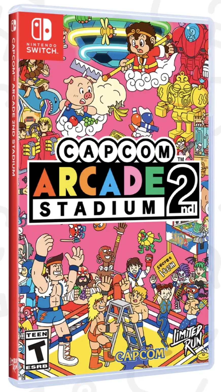 Capa de Capcom Arcade 2nd Stadium