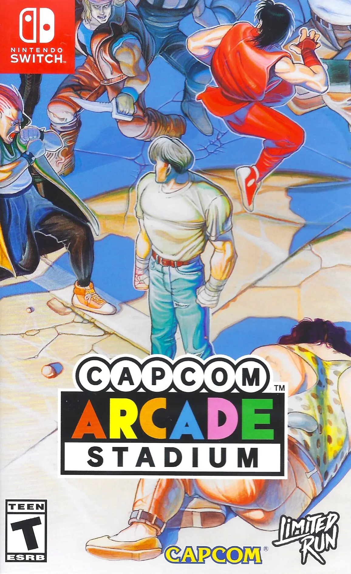 Capa de Capcom Arcade Stadium [Final Fight Cover]