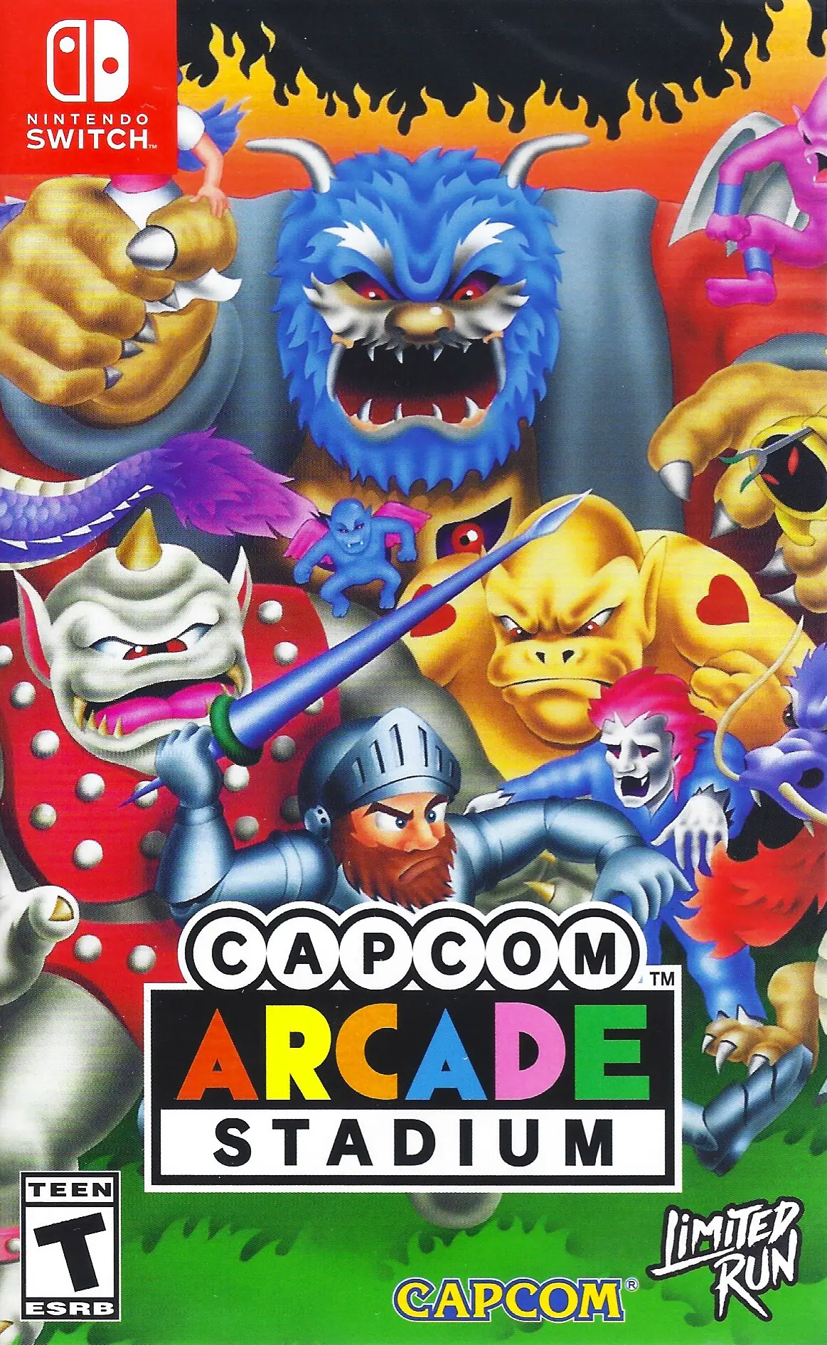 Capa de Capcom Arcade Stadium [Ghouls'n Ghosts Cover]