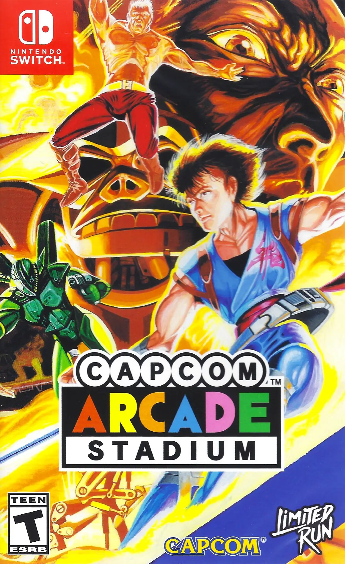 Capa de Capcom Arcade Stadium [Strider Cover]