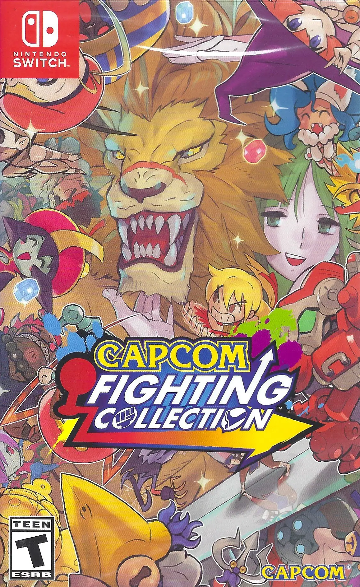 Capa de Capcom Fighting Collection