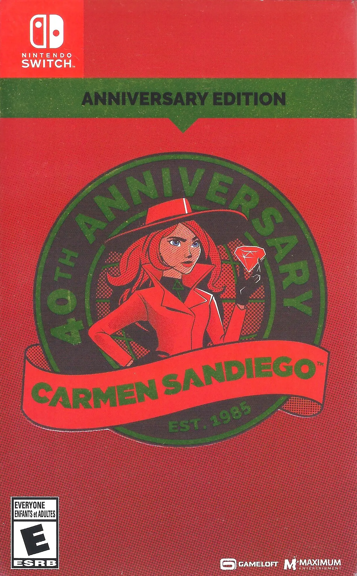 Capa de Carmen San Diego [40th Anniversary Edition]