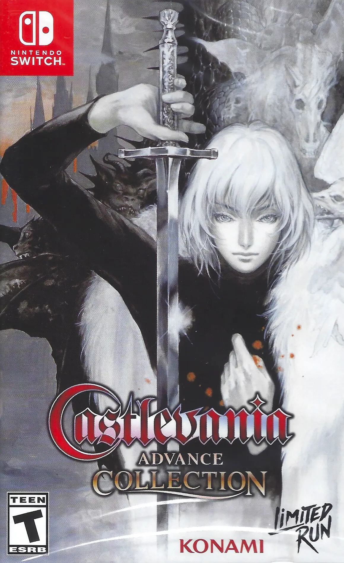 Capa de Castlevania Advance Collection [Aria of Sorrow Cover]