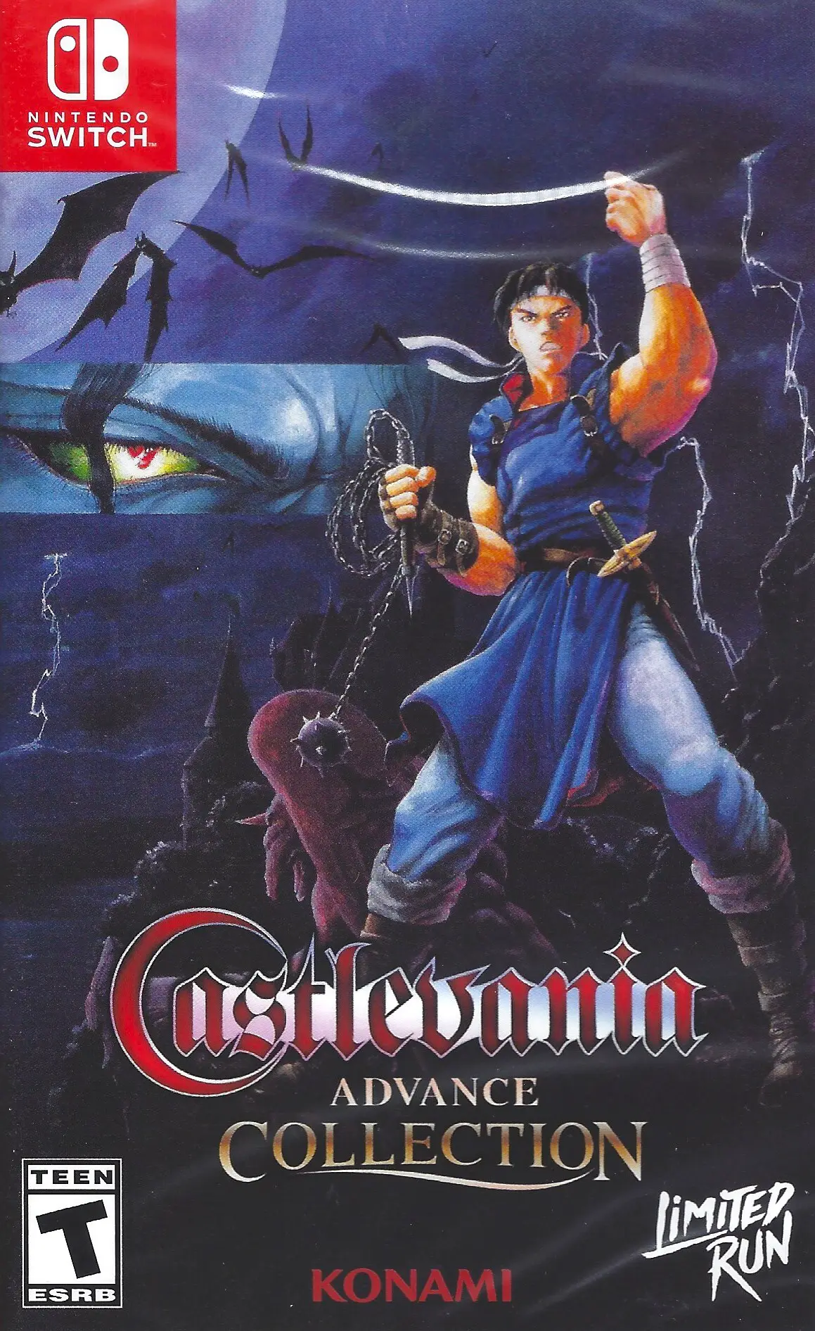 Capa de Castlevania Advance Collection [Dracula X Cover]