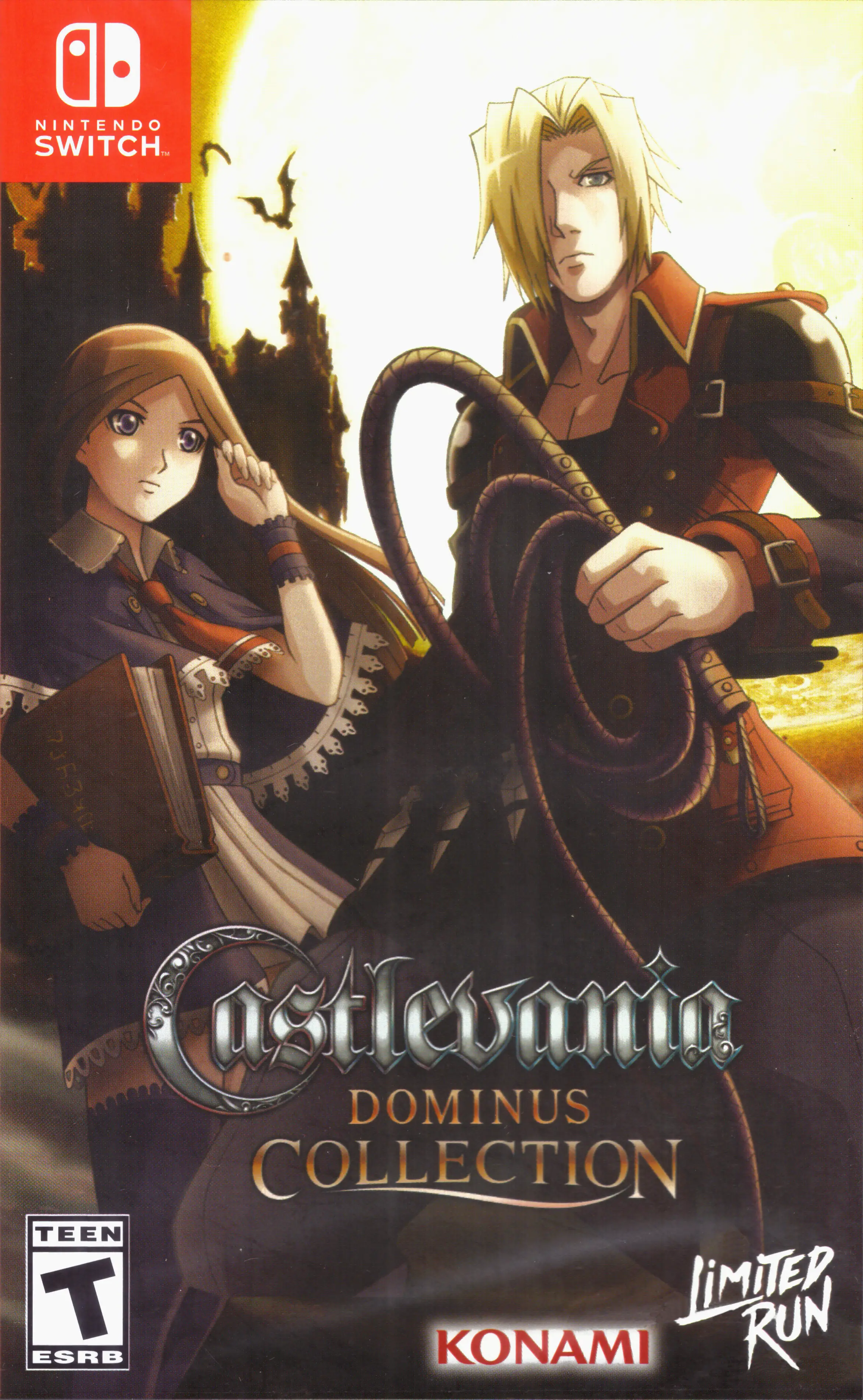 Capa de Castlevania Dominus Collection [Portrait of Ruin Cover]