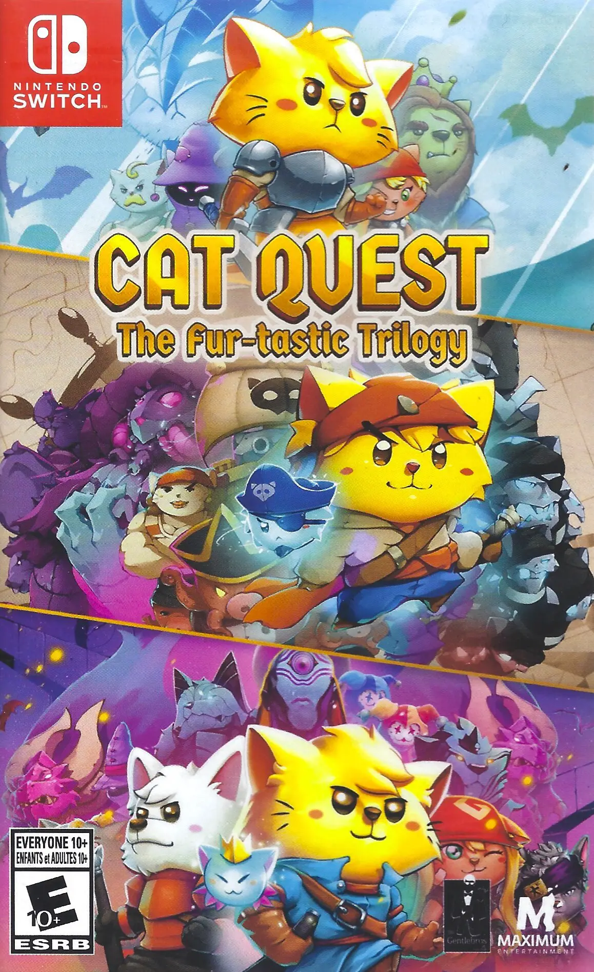 Capa de Cat Quest: The Fur-tastic Trilogy