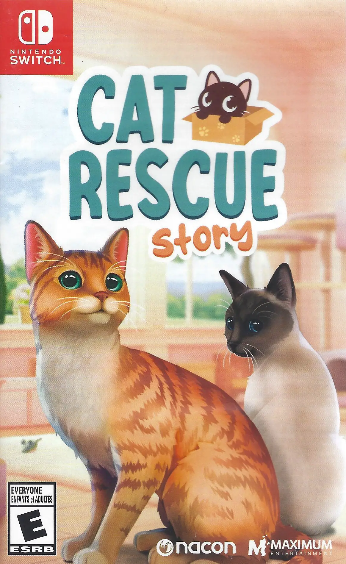 Capa de Cat Rescue Story
