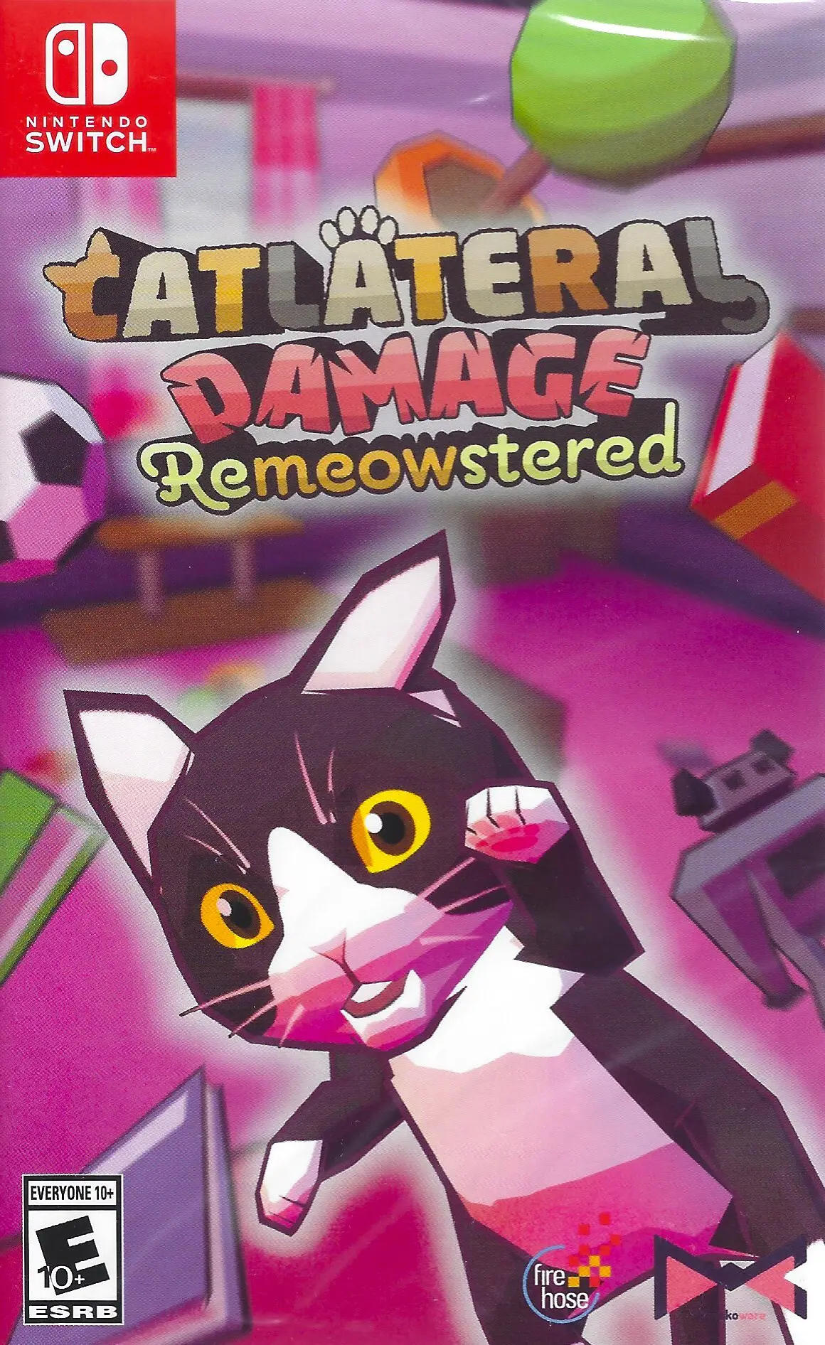 Capa de Catlateral Damage: Remeowstered