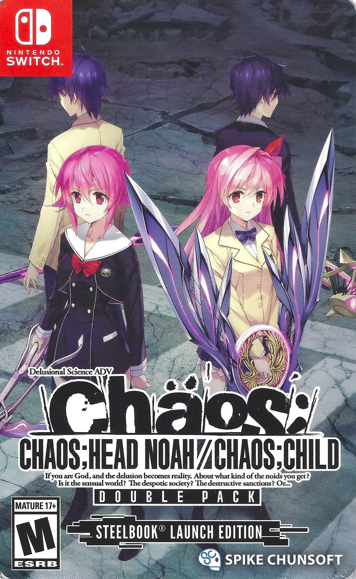 Capa de Chaos;Head Noah / Chaos;Child Double Pack [SteelBook Launch Edition]