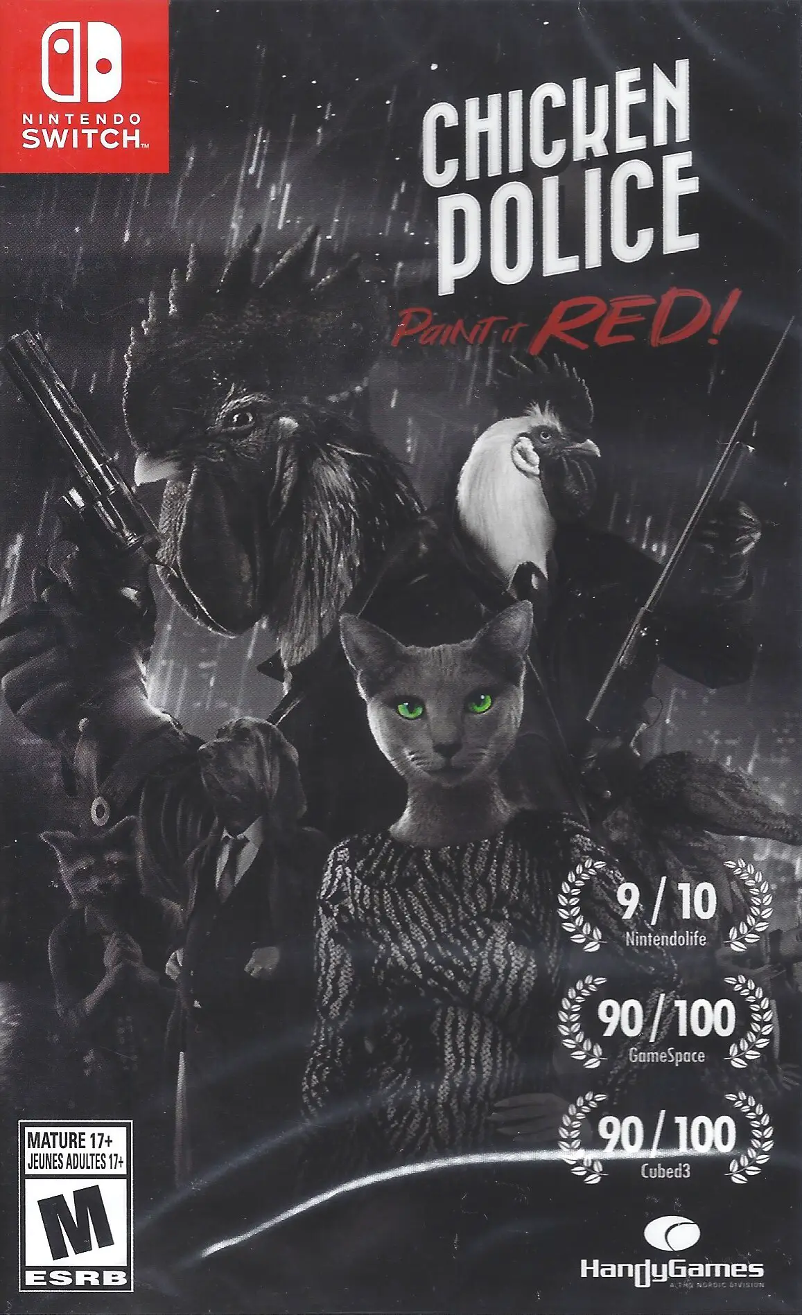 Capa de Chicken Police - Paint it RED!