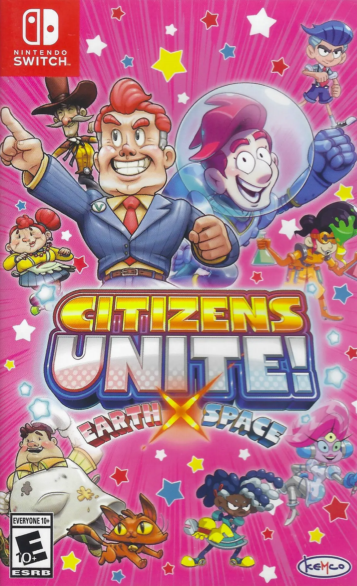 Capa de Citizens Unite! Earth X Space