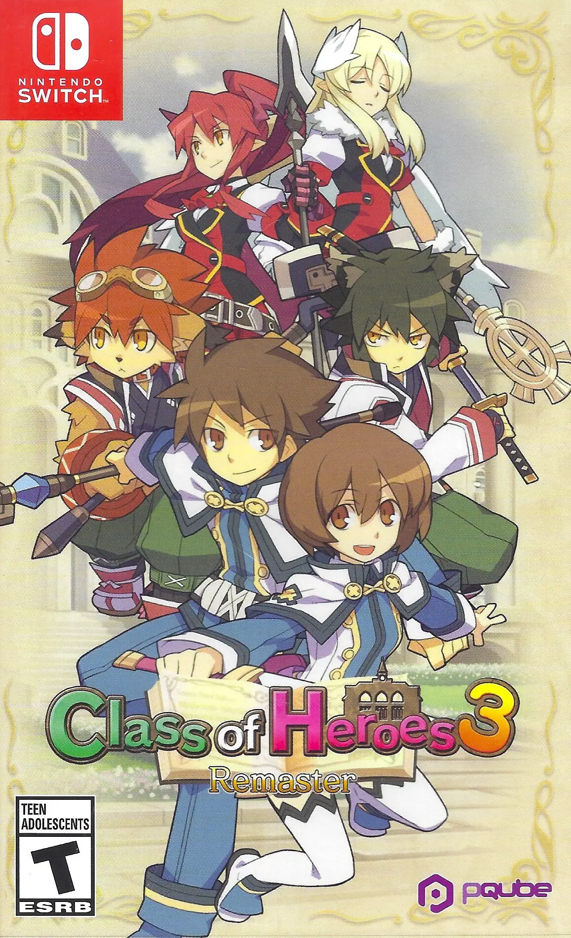 Capa de Class of Heroes 3: Remaster