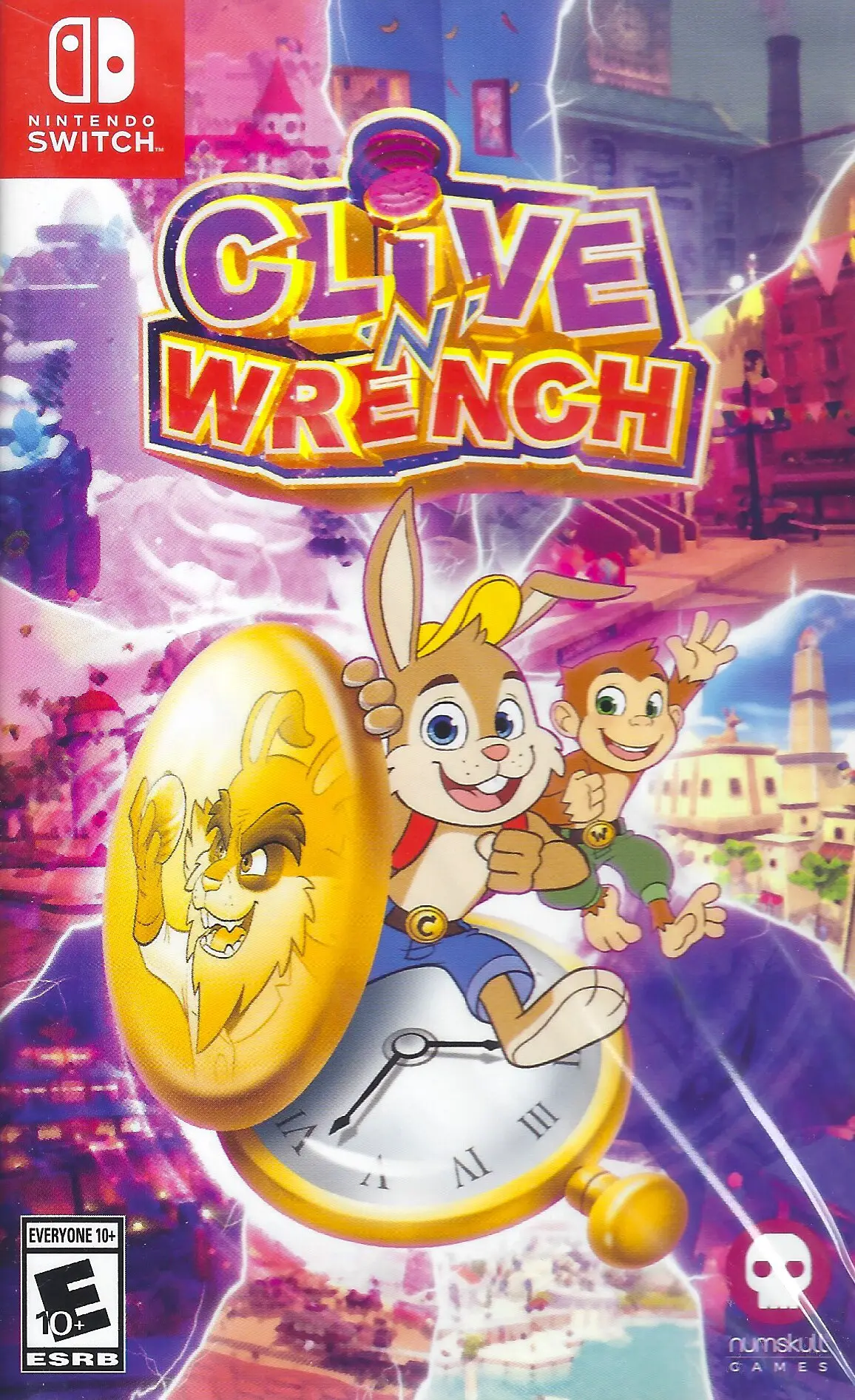 Capa de Clive 'N' Wrench