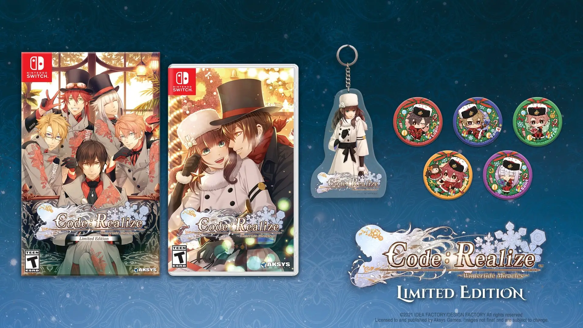Capa de Code: Realize - Wintertide Miracles [Limited Edition]