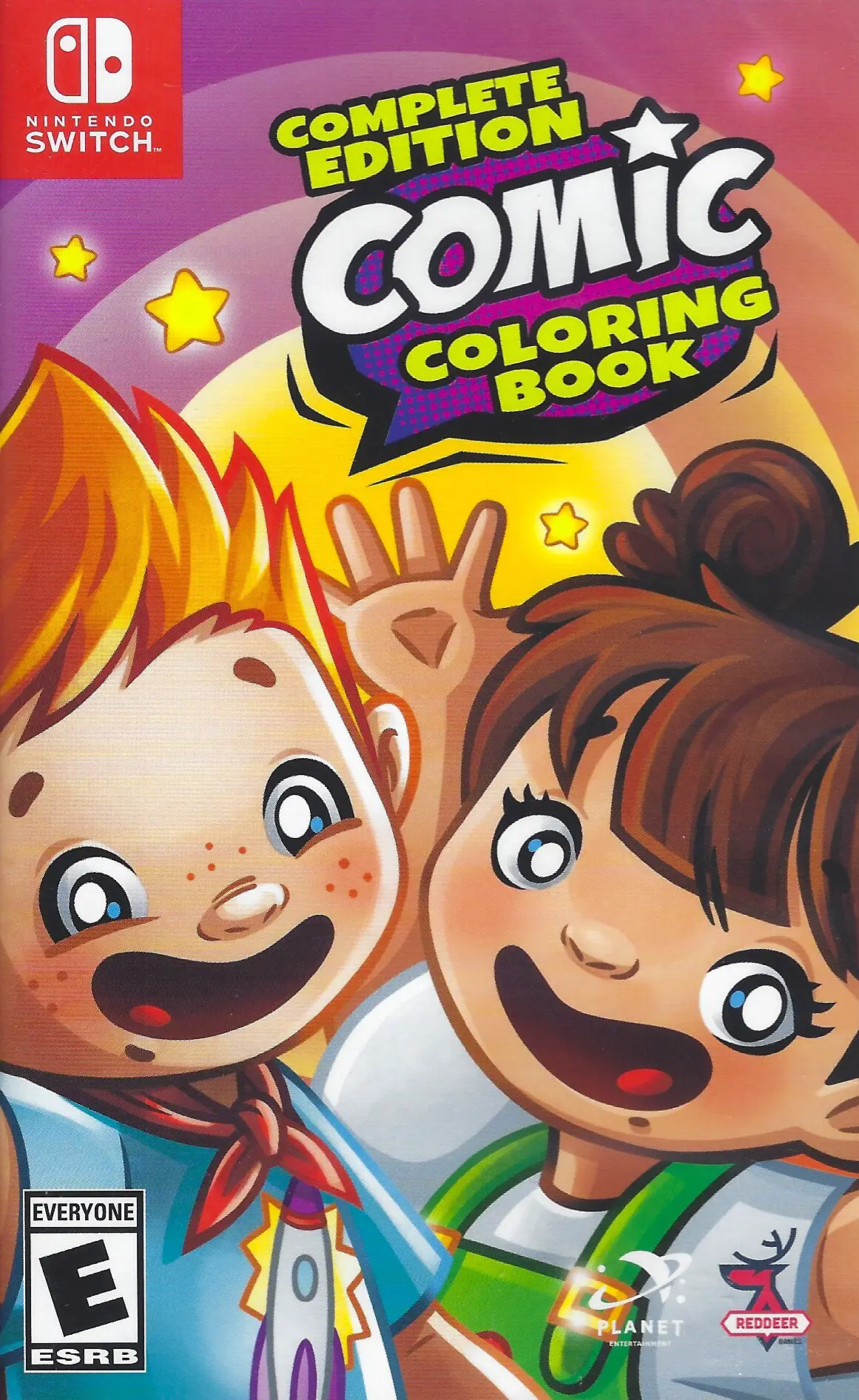 Capa de Comic Coloring Book [Complete Edition]