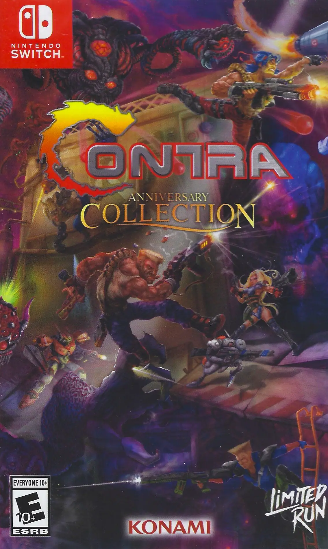 Capa de Contra Anniversary Collection