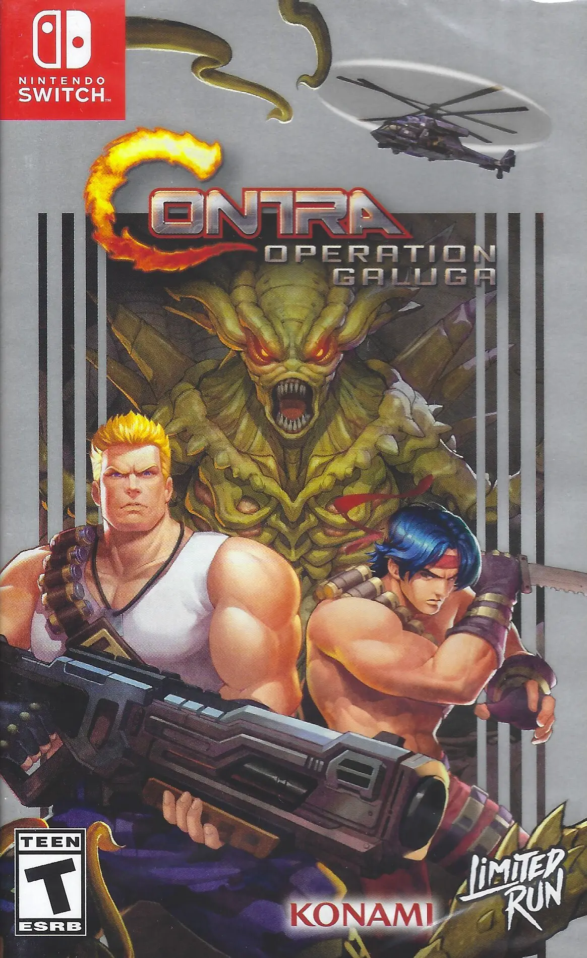 Capa de Contra: Operation Galuga [Konami Shop]
