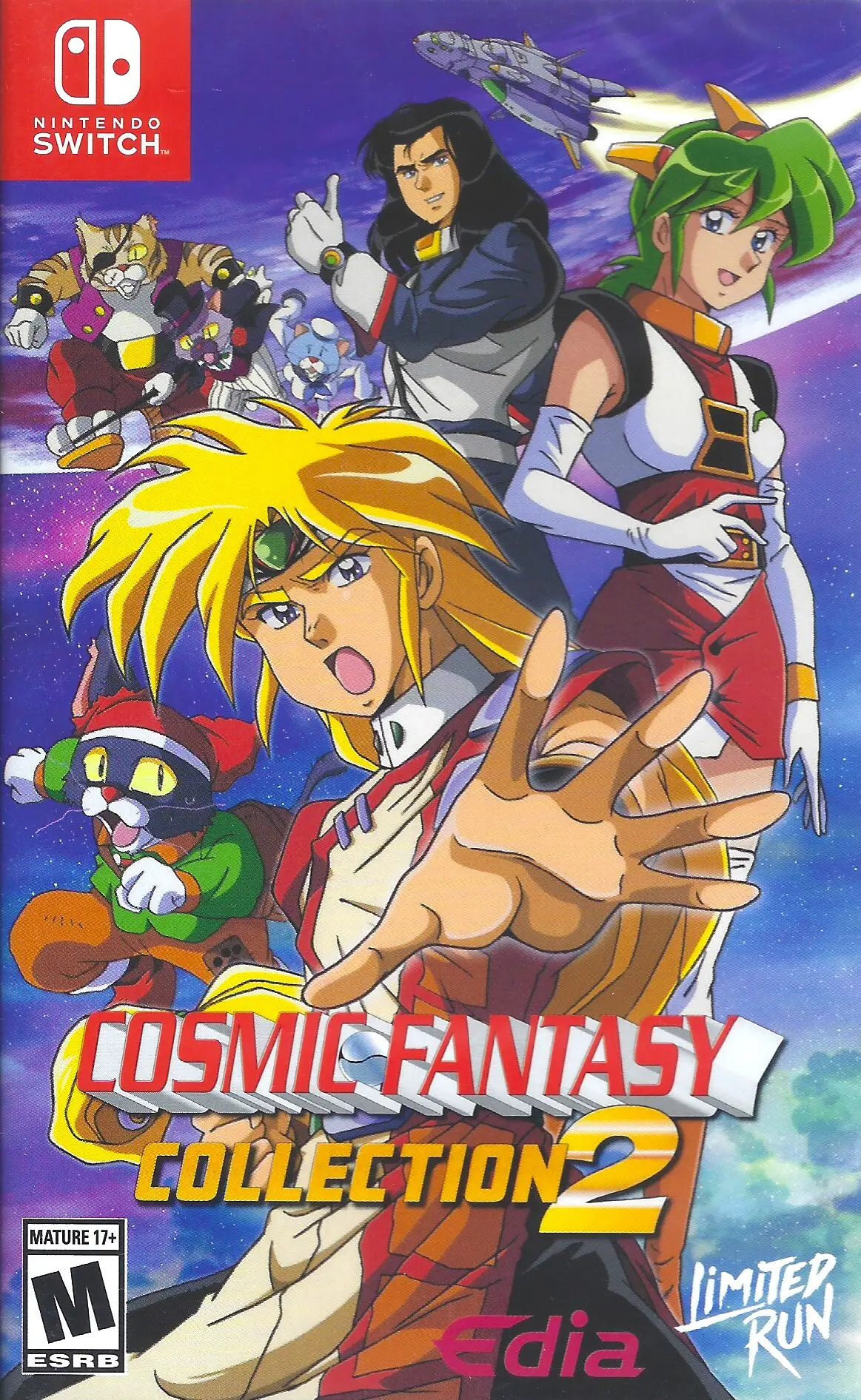 Capa de Cosmic Fantasy Collection 2