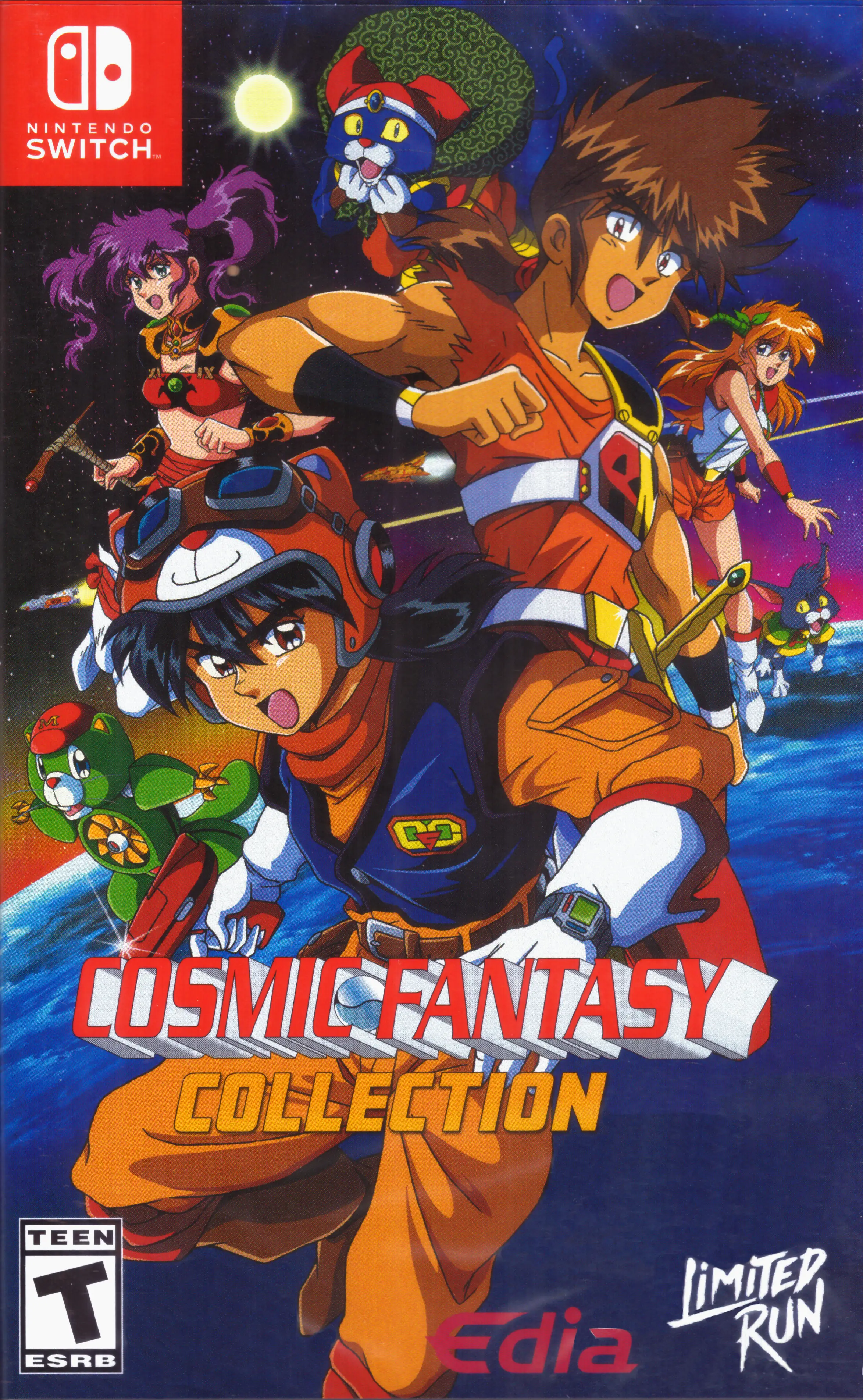Capa de Cosmic Fantasy Collection