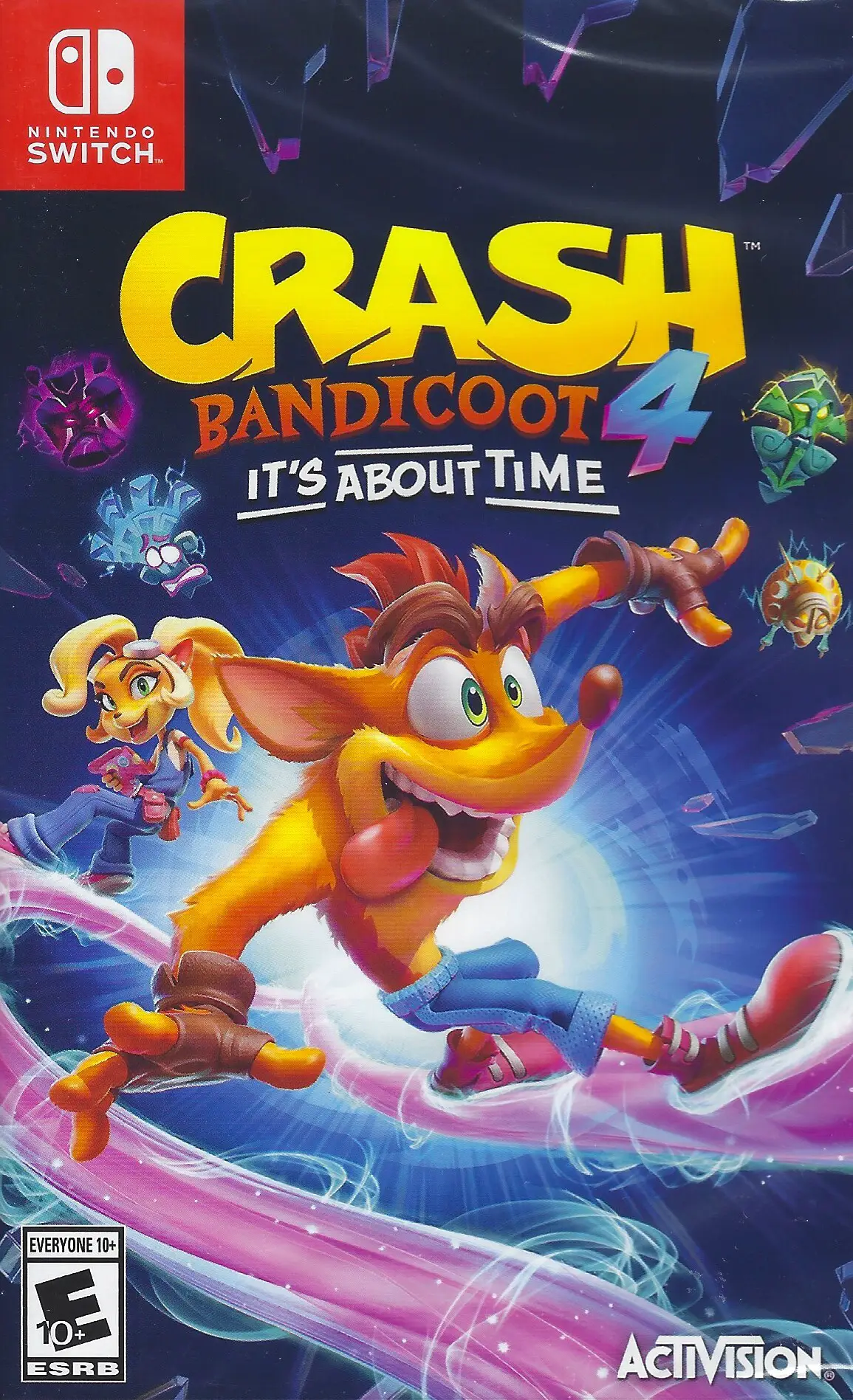 Capa de Crash Bandicoot 4: It's About Time