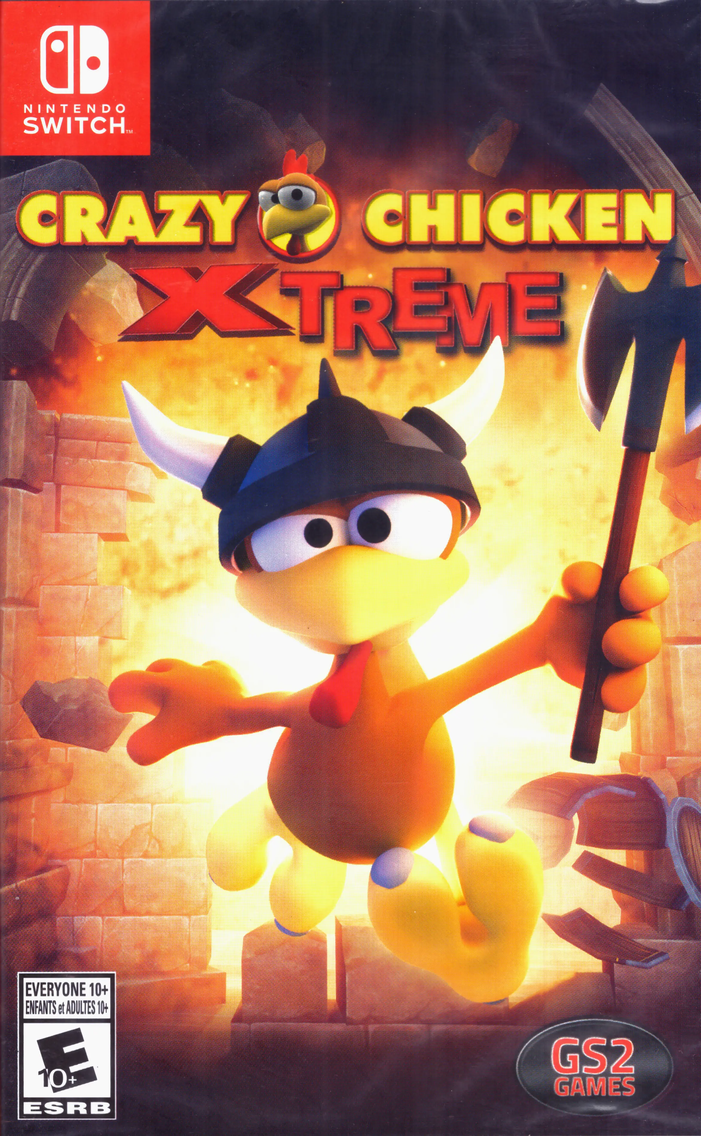 Capa de Crazy Chicken Xtreme