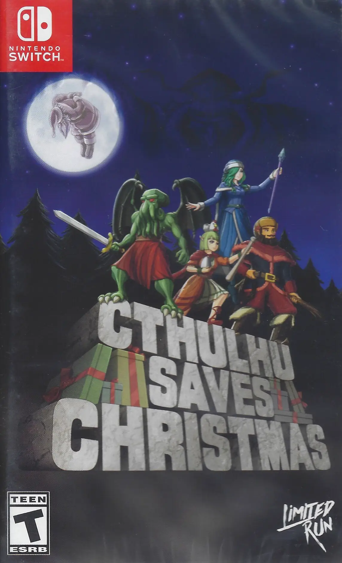 Capa de Cthulhu Saves Christmas