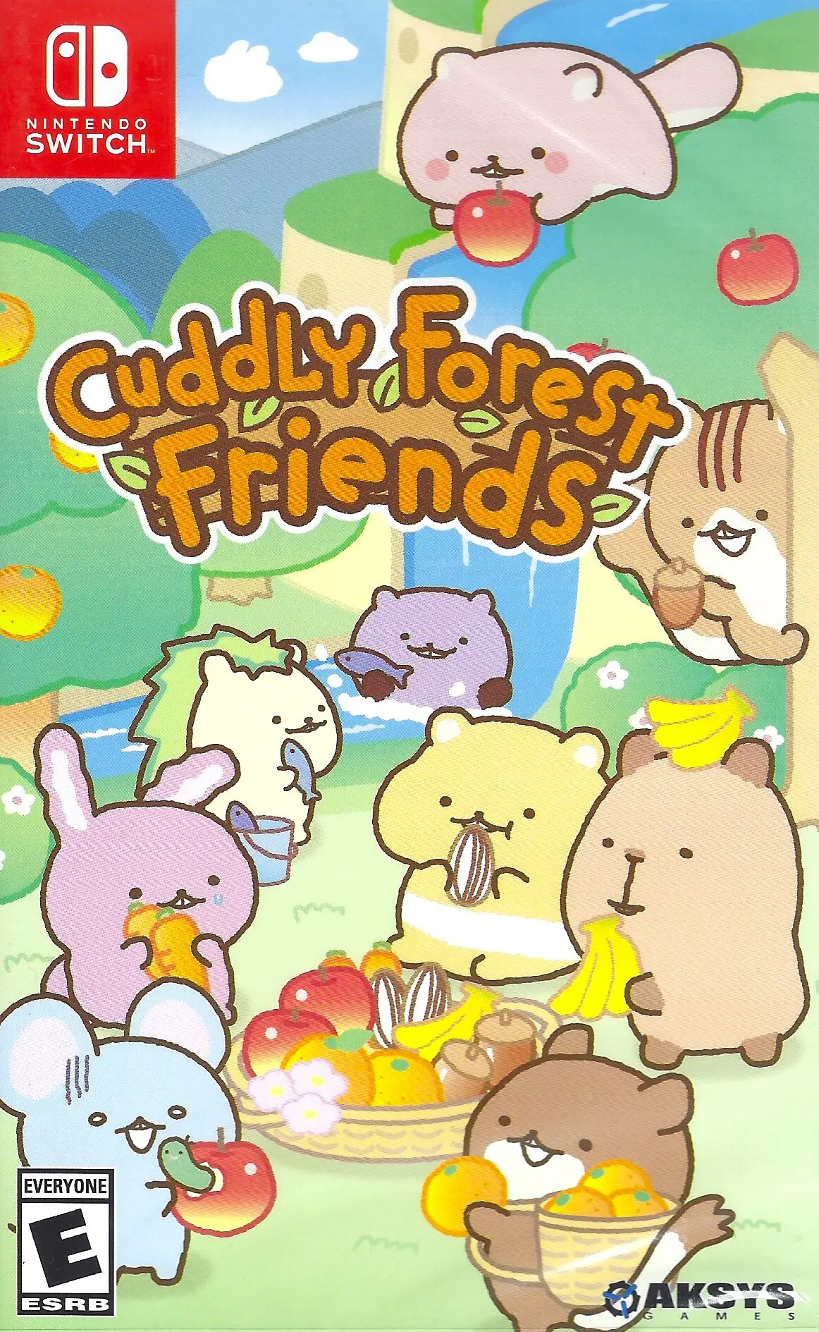 Capa de Cuddly Forest Friends