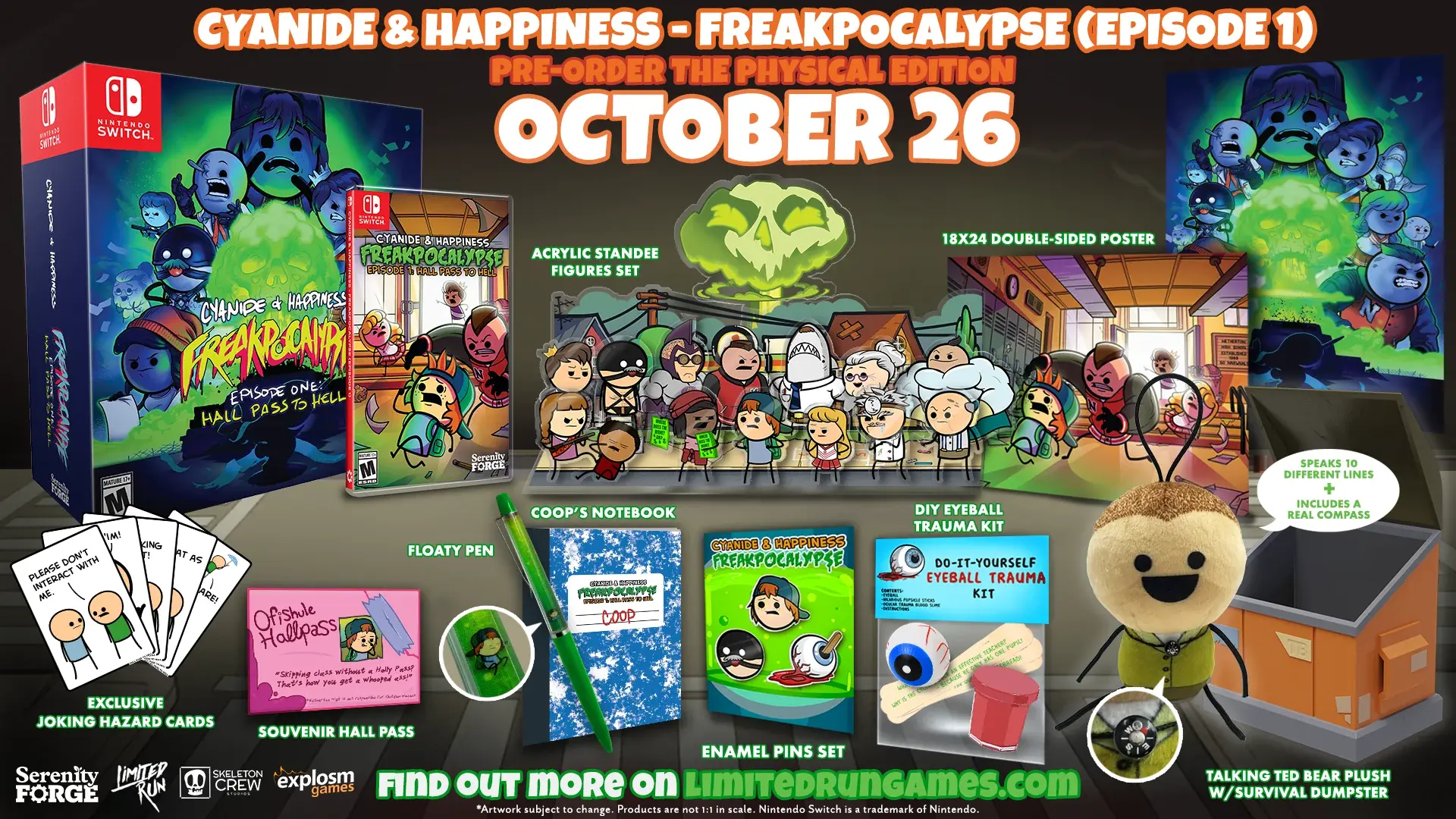 Capa de Cyanide & Happiness - Freakpocalypse (Episode 1) [Collector's Edition]
