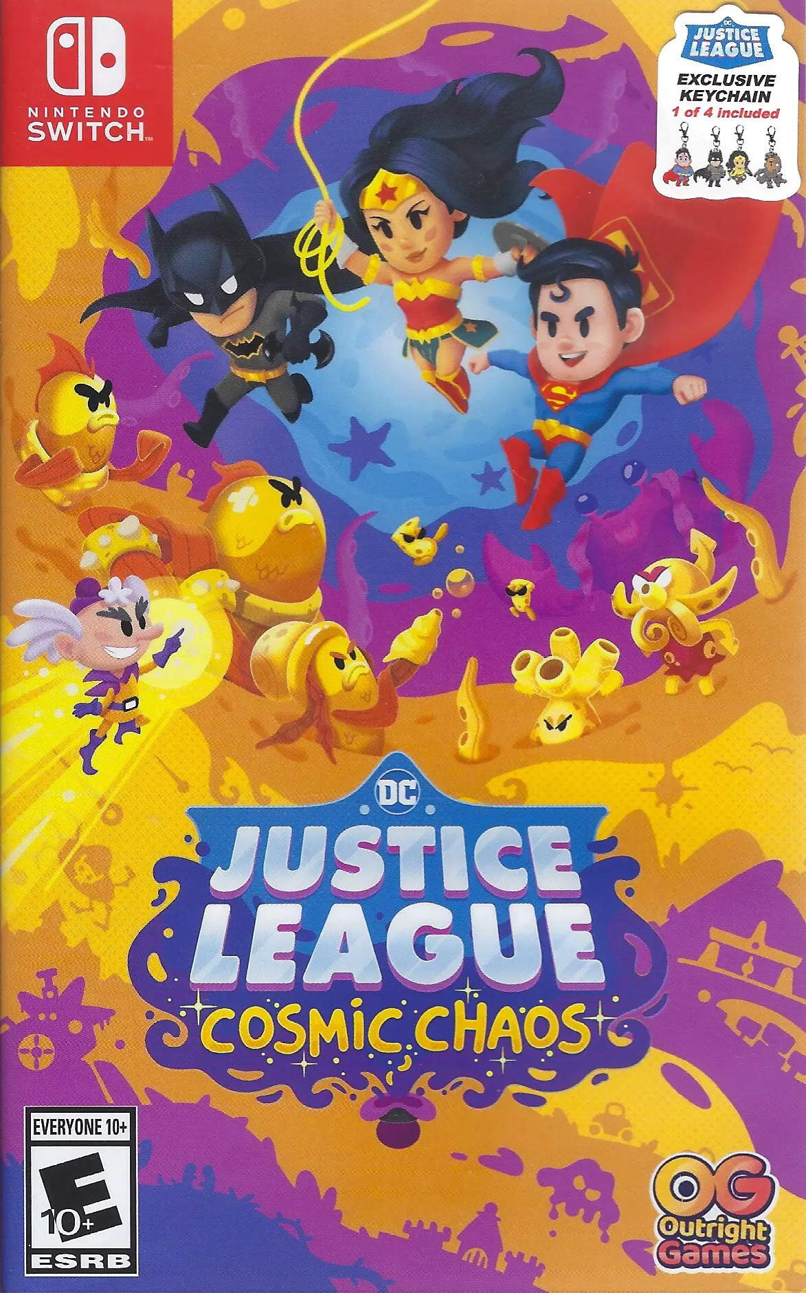 Capa de DC's Justice League: Cosmic Chaos
