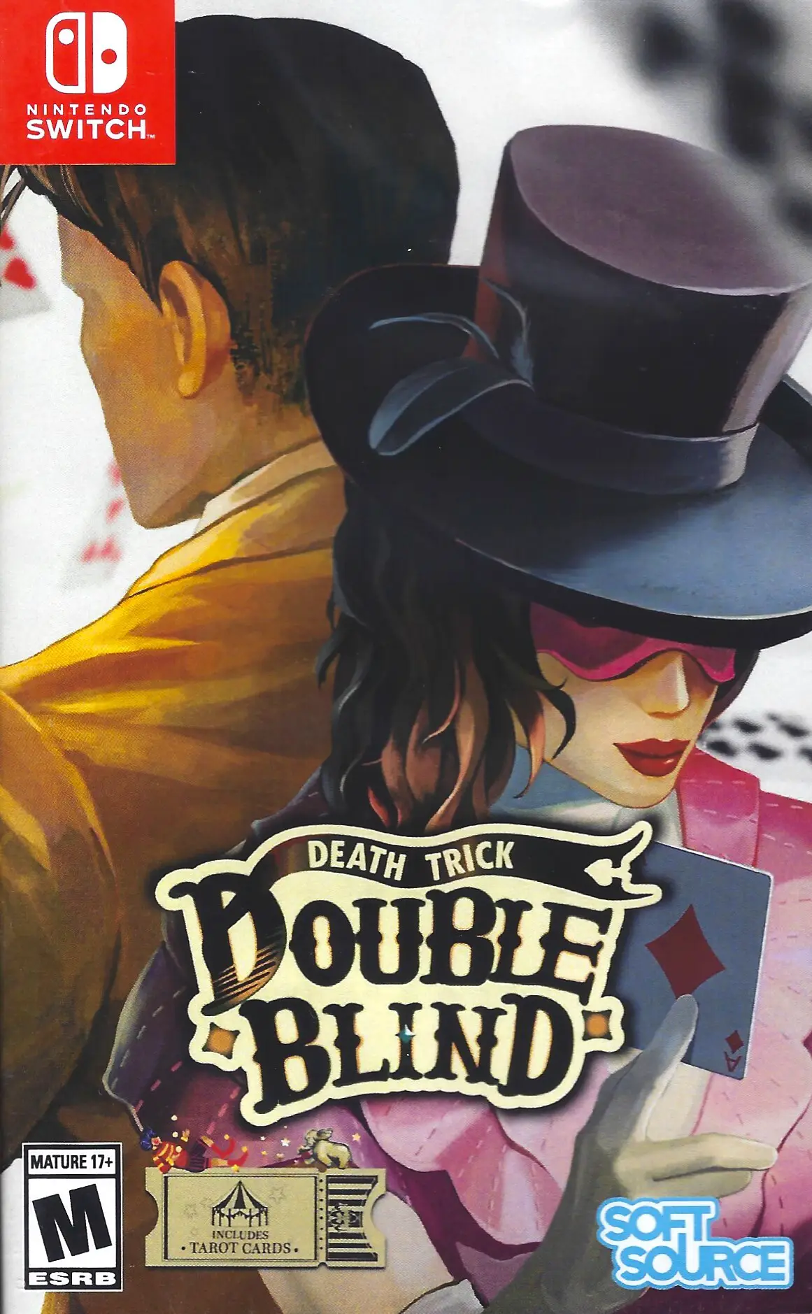 Capa de Death Trick: Double Blind