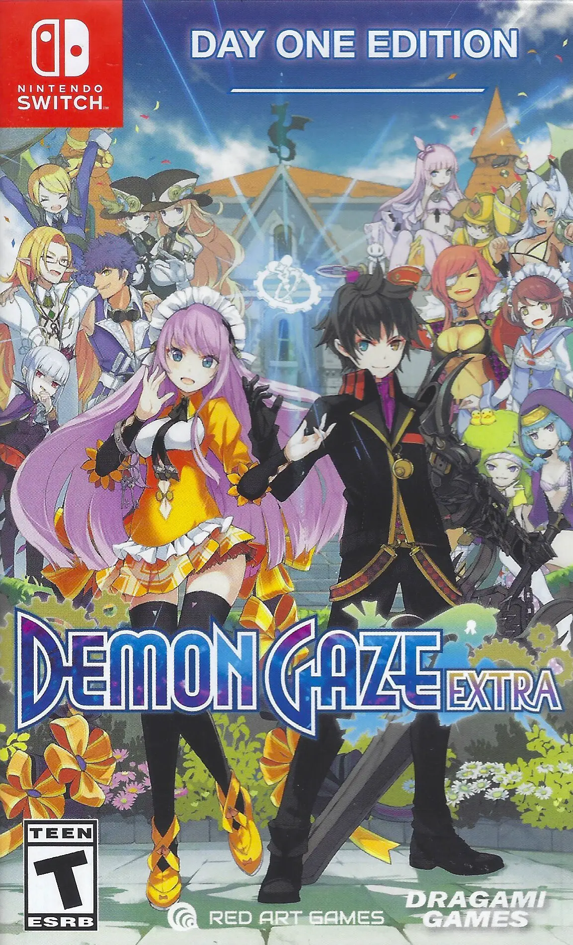 Capa de Demon Gaze Extra [Day One Edition]