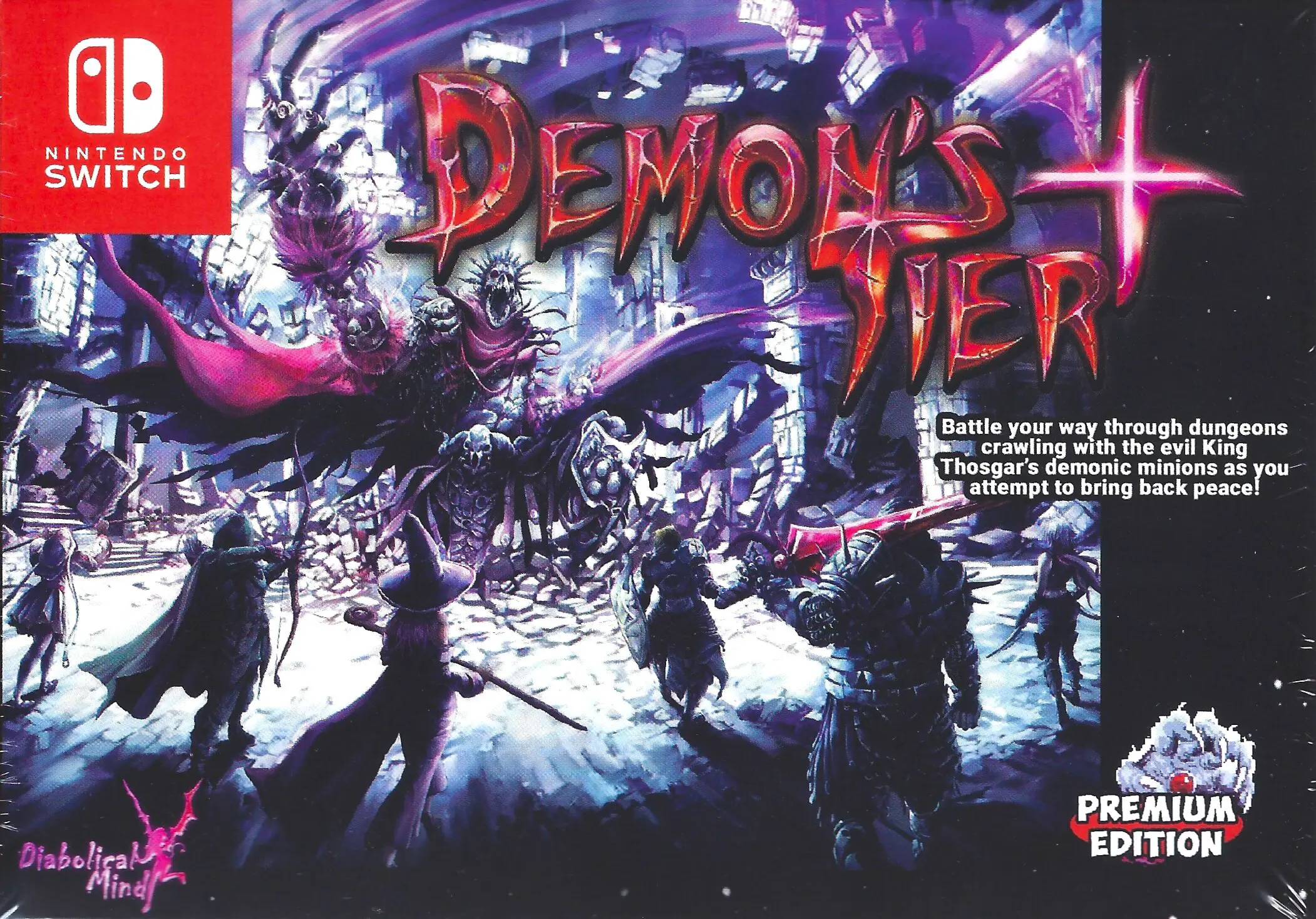 Capa de Demon's Tier+ [Retro Edition]