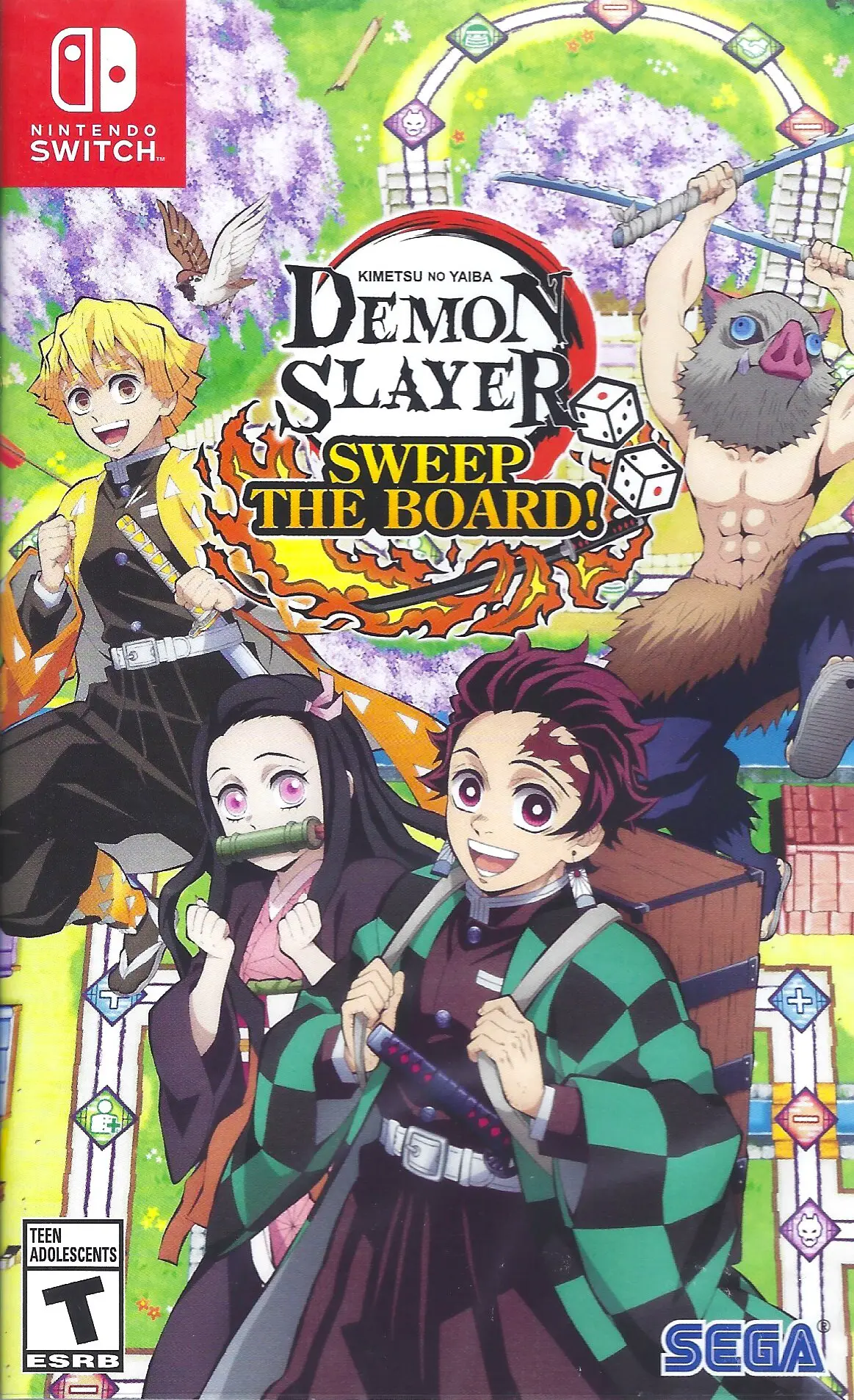 Capa de Demon Slayer - Kimetsu no Yaiba: Sweep the Board!