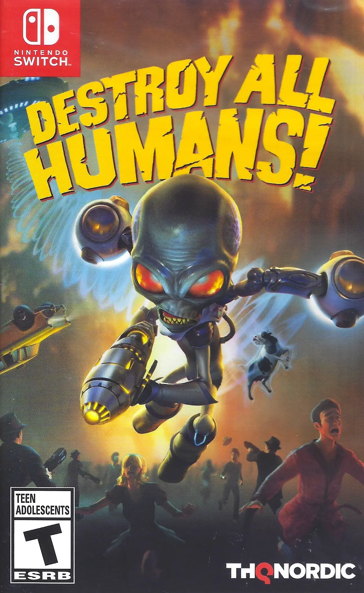 Capa de Destroy All Humans!