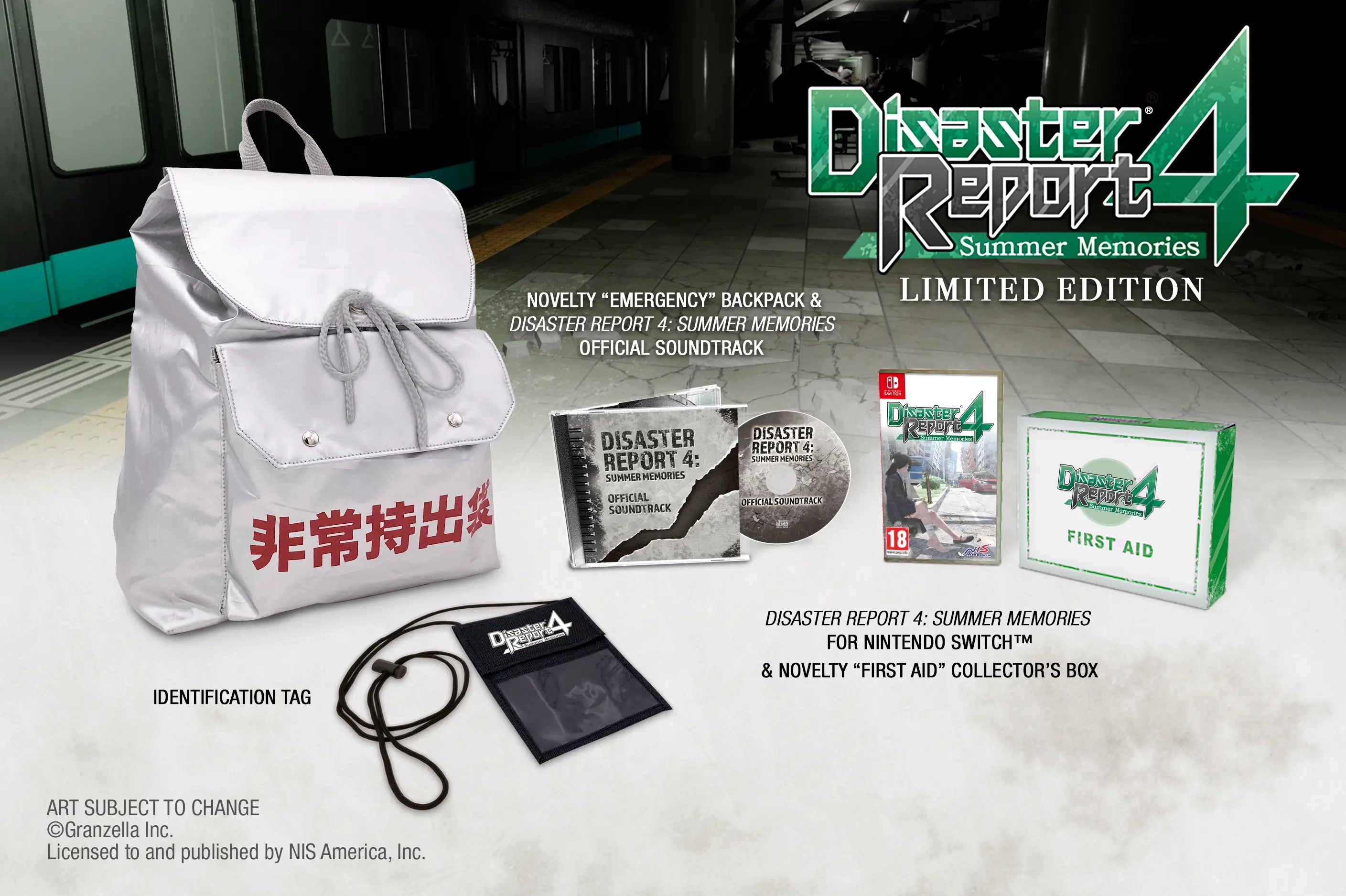 Capa de Disaster Report 4 - Summer Memories - Limited Edition