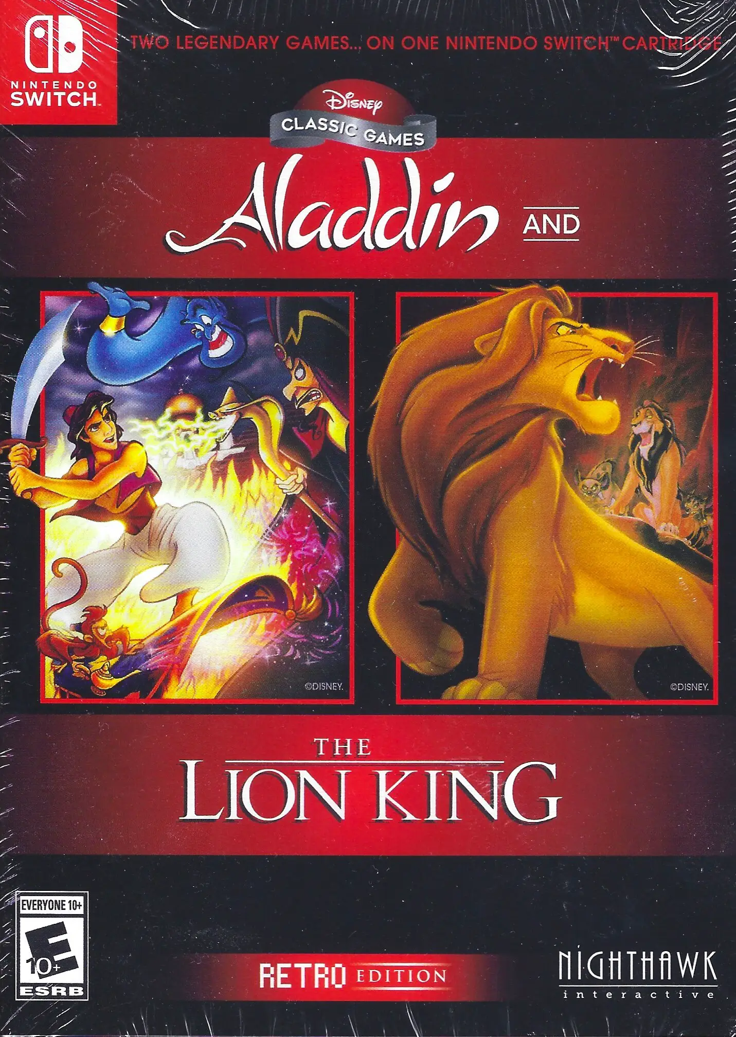 Capa de Disney Classic Games: Aladdin and The Lion King [Retro Genesis Edition]